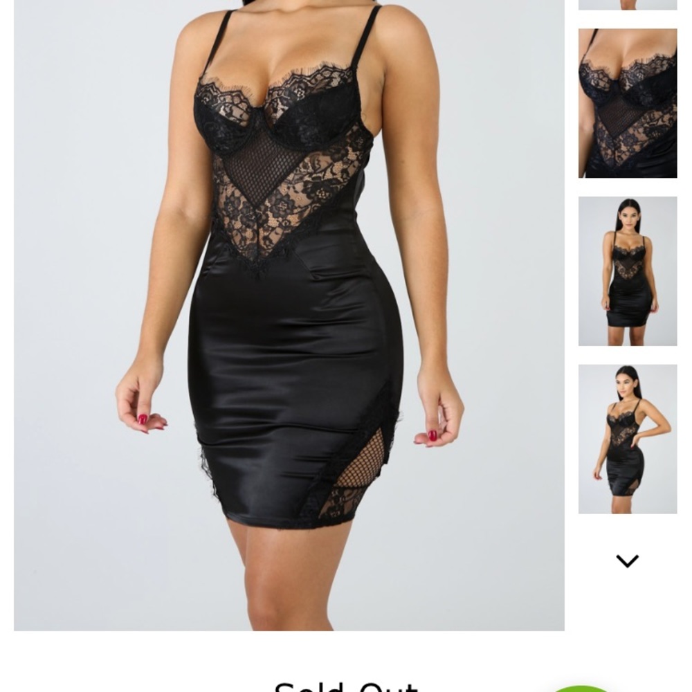 *IN SEARCH OF* fashion nova/giti online silk dress
